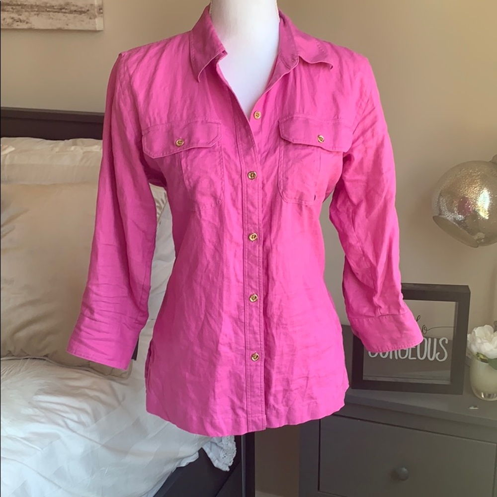 Ralph Lauren button down top